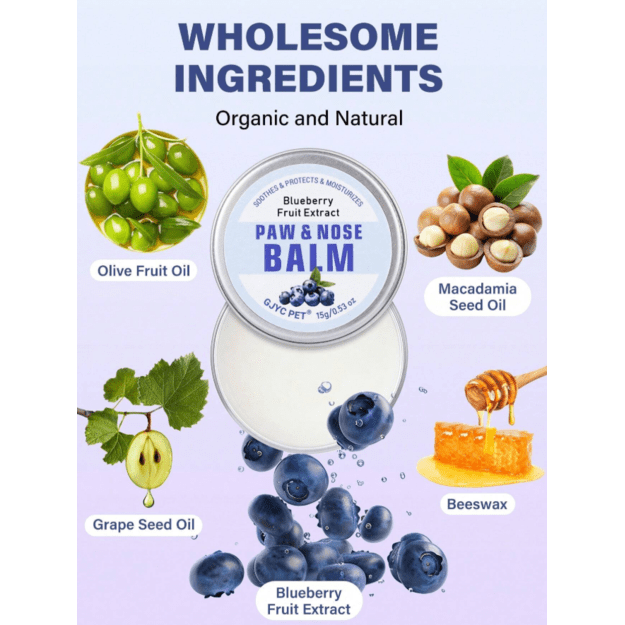 Maitinantis pėdučių ir nosytės balzamas "Blueberry"