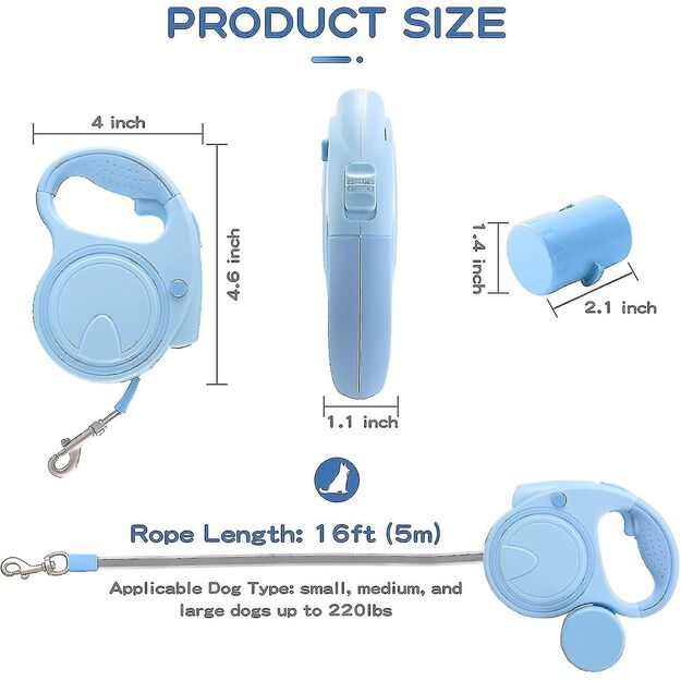 Pavadėlis "3in1 Blue"