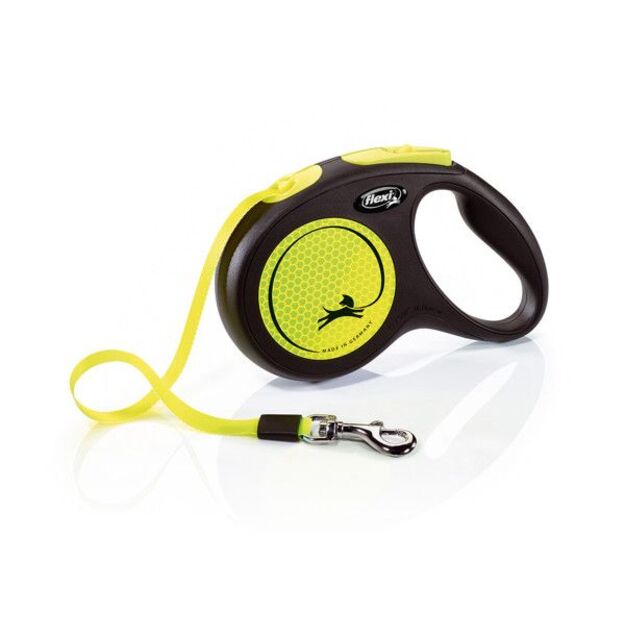 FLEXI "New Neon S" automatinis pavadėlis